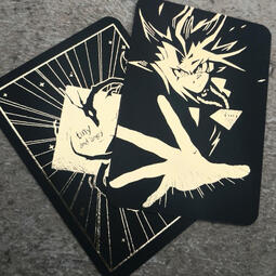 Gold foiled card - by 22crust