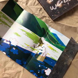 Alive and Well - inside sleeve illustration by Ssaemii