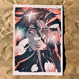Riso print - by Nocturnalwalkr